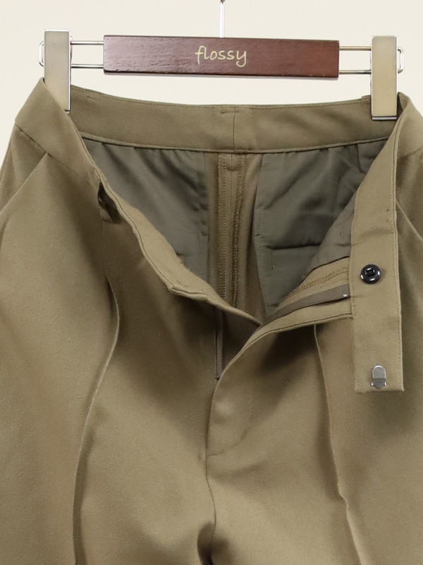 【JOHNBULL】ピンタックワイドスラックス