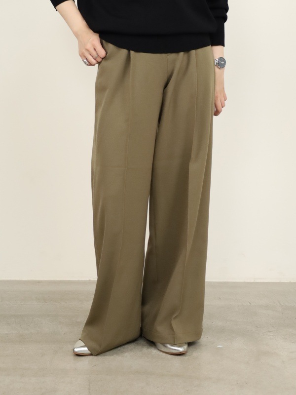 【JOHNBULL】ピンタックワイドスラックス