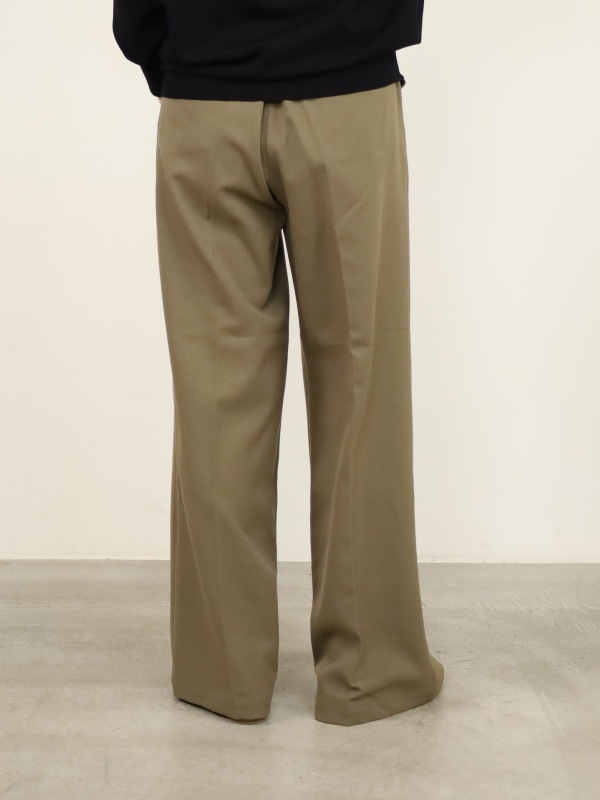 【JOHNBULL】ピンタックワイドスラックス