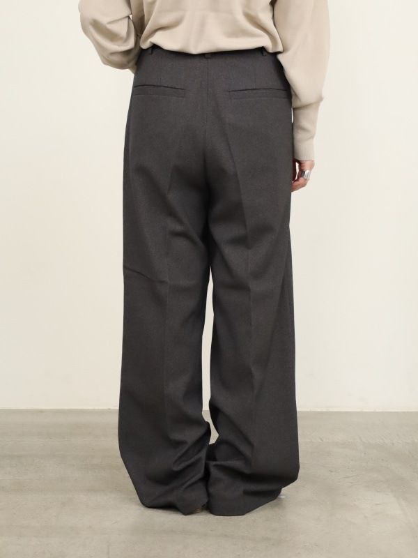 【JOHNBULL】ピンタックワイドスラックス