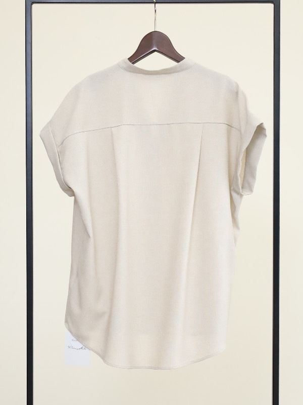 【MICA&DEAL】タックショルダーブラウス