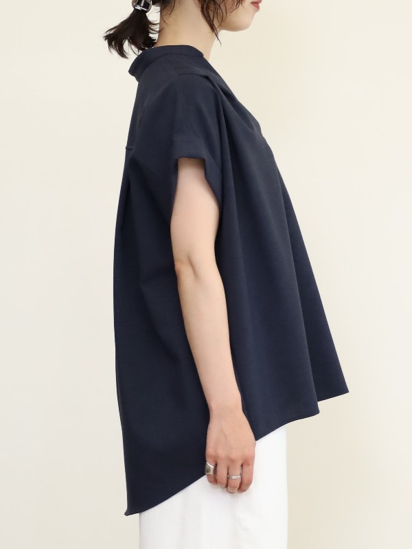 【MICA&DEAL】タックショルダーブラウス