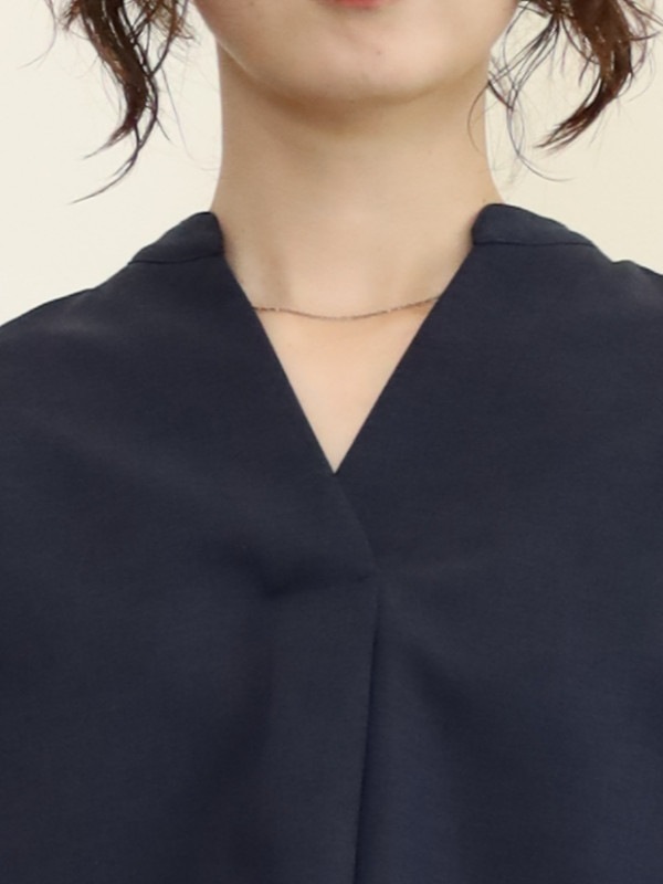 【MICA&DEAL】タックショルダーブラウス