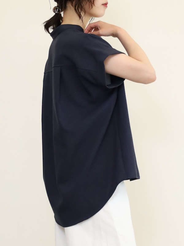 【MICA&DEAL】タックショルダーブラウス