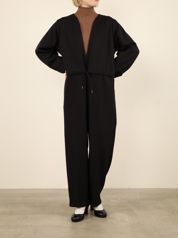 LE MELANGE Vネックオールインワン吉田善彦「大和四題より薬師寺