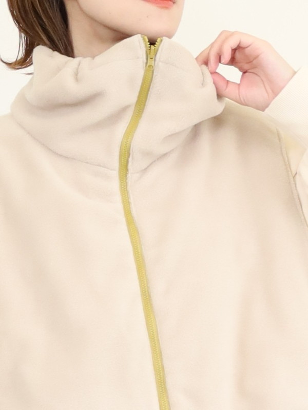 【Munich】ナイロンタフタ×フリースベスト