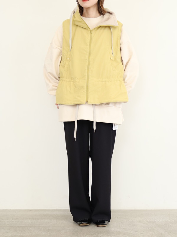 【Munich】ナイロンタフタ×フリースベスト