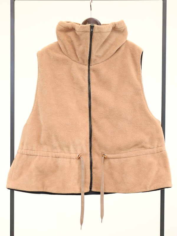 【Munich】ナイロンタフタ×フリースベスト