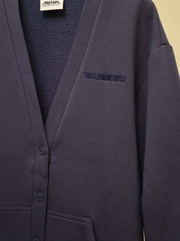 【HiROMITHiSTLE】裏起毛スウェットカーディガン