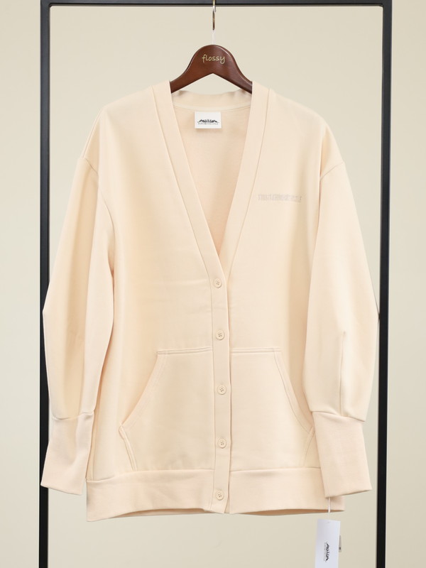 【HiROMITHiSTLE】裏起毛スウェットカーディガン