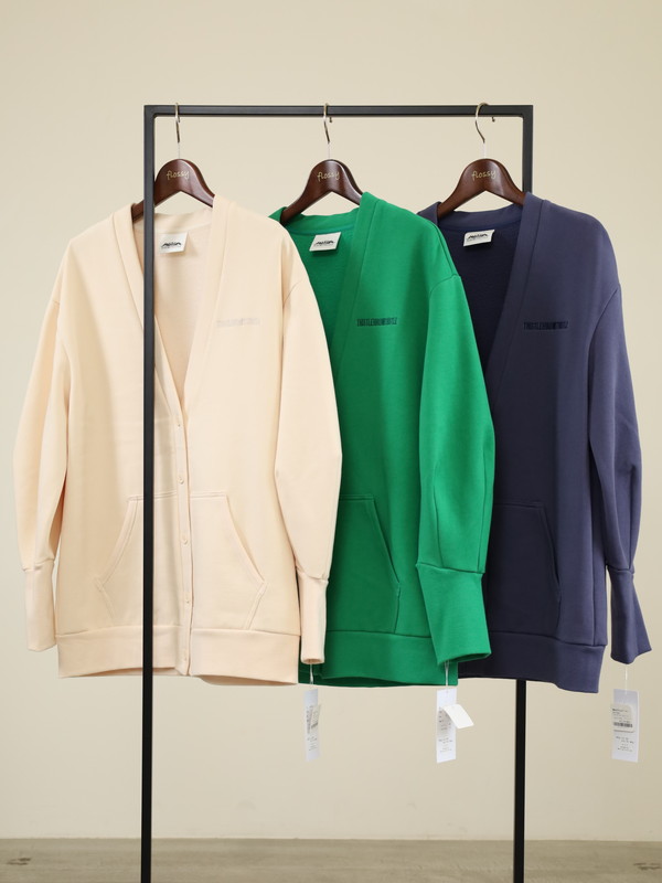 【HiROMITHiSTLE】裏起毛スウェットカーディガン