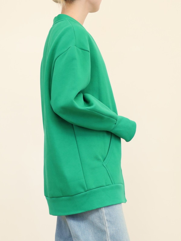 【HiROMITHiSTLE】裏起毛スウェットカーディガン