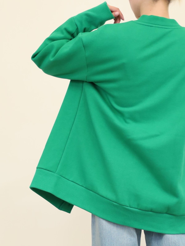 【HiROMITHiSTLE】裏起毛スウェットカーディガン