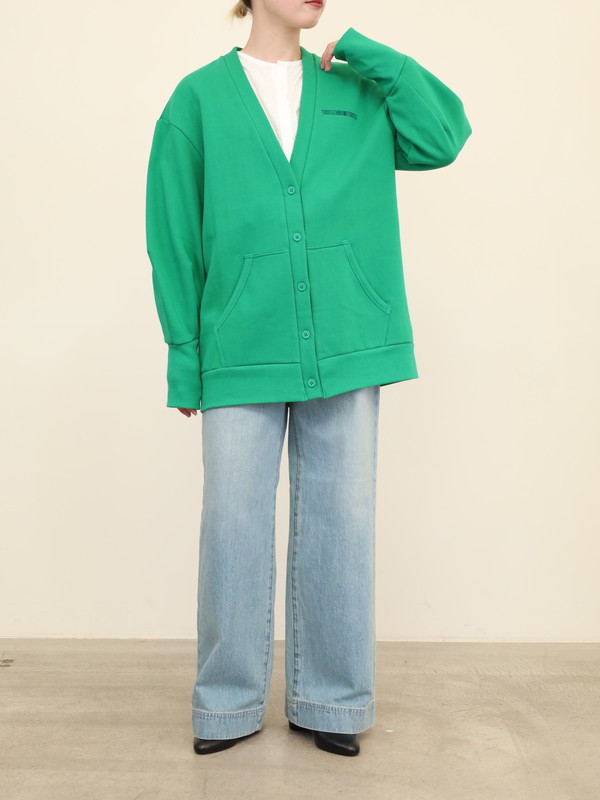 【HiROMITHiSTLE】裏起毛スウェットカーディガン