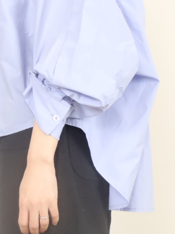 【ayane】ボタンタックスリーブシャツ
