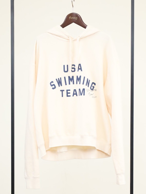 【LeMelange】ミニ裏毛ピグメント染めフーディー 