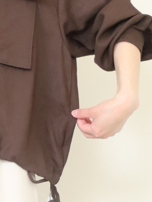 【MICA&DEAL】スタンドカラーシアーブルゾン