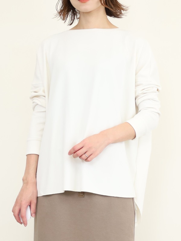 【MICA&DEAL】ジョーゼット長袖ルーズトップス