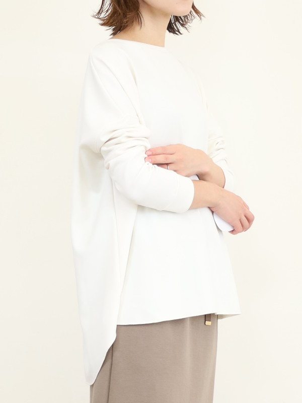 【MICA&DEAL】ジョーゼット長袖ルーズトップス