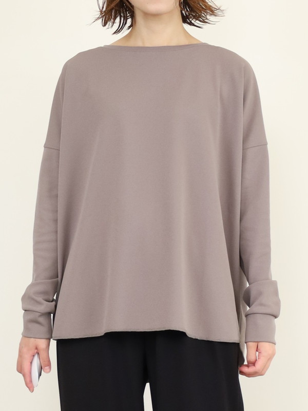 【MICA&DEAL】ジョーゼット長袖ルーズトップス