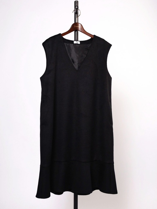 【SONO】フレアシルエットジャンパードレス