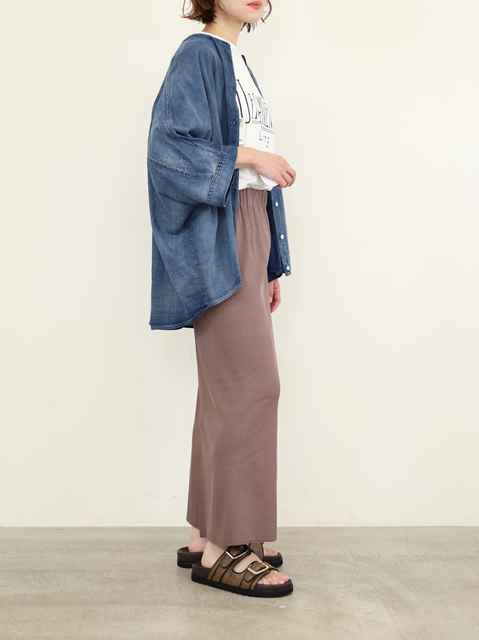 【ayane】リブペンシルスカート