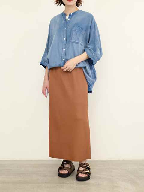 【ayane】リブペンシルスカート