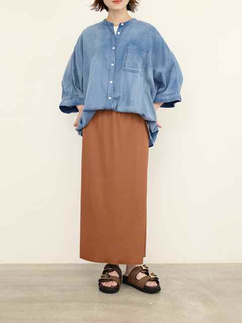 【ayane】リブペンシルスカート