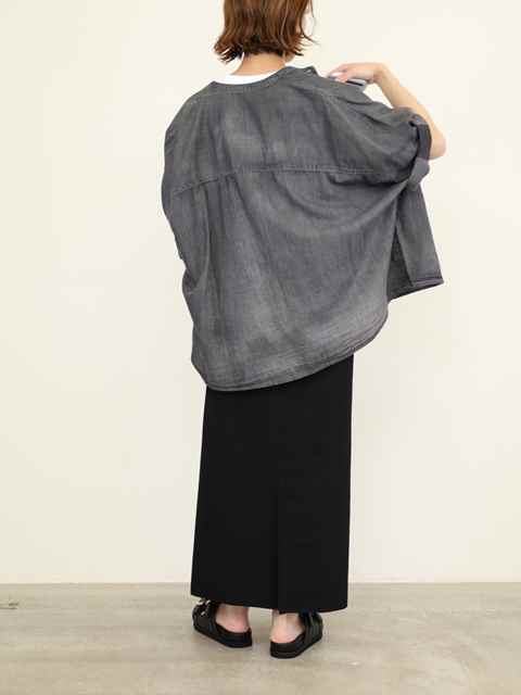 【ayane】リブペンシルスカート