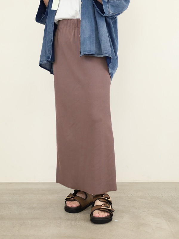 【ayane】リブペンシルスカート