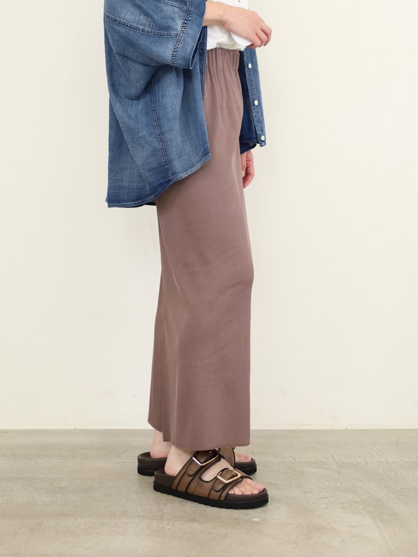 【ayane】リブペンシルスカート