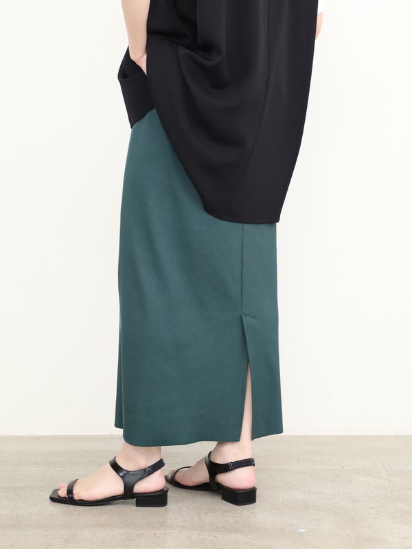 【ayane】リブペンシルスカート