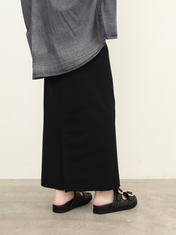 【ayane】リブペンシルスカート