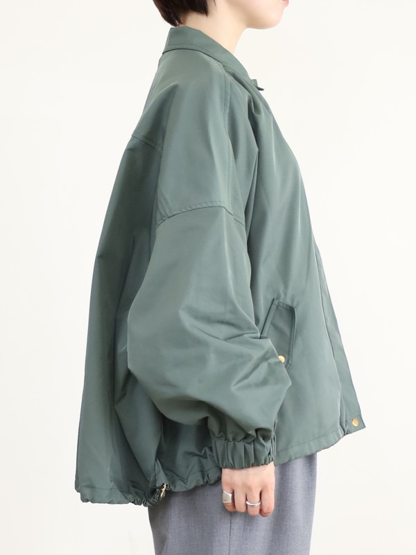 【trois】裾ドロストドルマンスリーブブルゾン