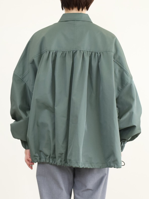 【trois】裾ドロストドルマンスリーブブルゾン