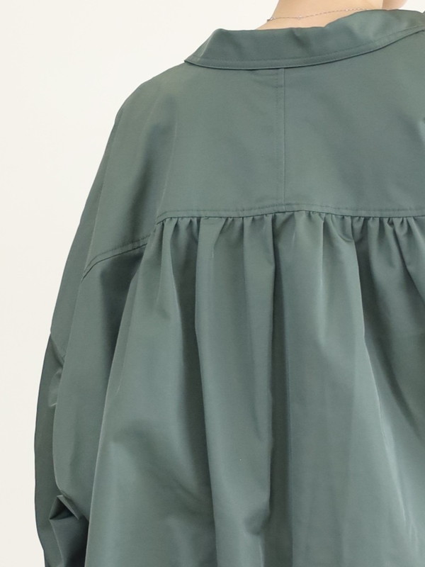 【trois】裾ドロストドルマンスリーブブルゾン