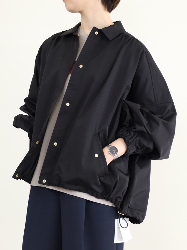 【trois】裾ドロストドルマンスリーブブルゾン