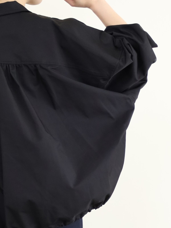 【trois】裾ドロストドルマンスリーブブルゾン