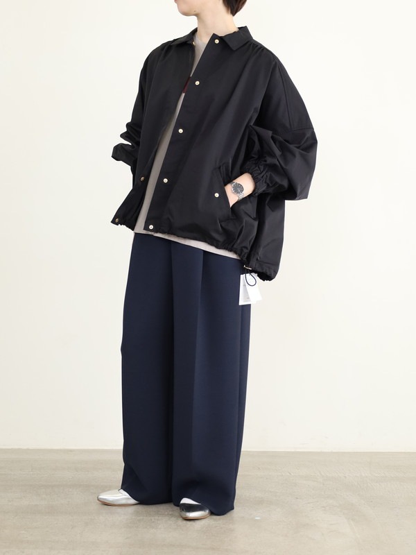 【trois】裾ドロストドルマンスリーブブルゾン