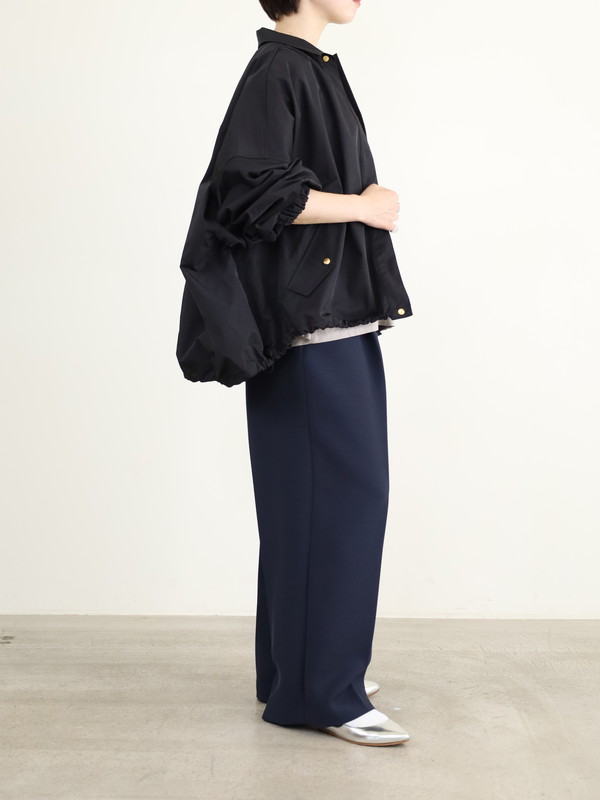 【trois】裾ドロストドルマンスリーブブルゾン