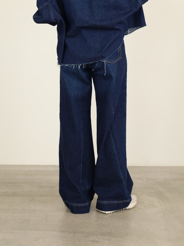 【JOHNBULL】デニムワイドパンツ