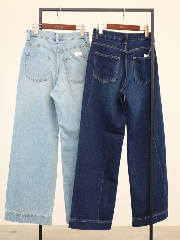 【JOHNBULL】デニムワイドパンツ