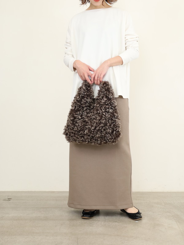 【VIOLA'dORO】 エコファースクエアバッグ