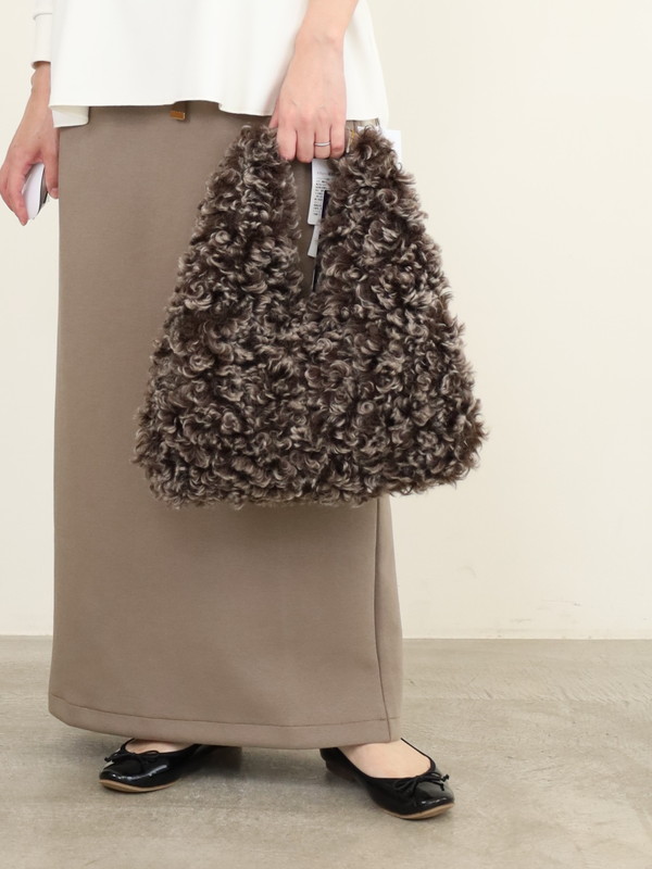 【VIOLA'dORO】 エコファースクエアバッグ