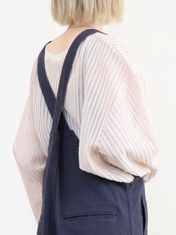 【CHIGNON】スポンジストライプシアートップス
