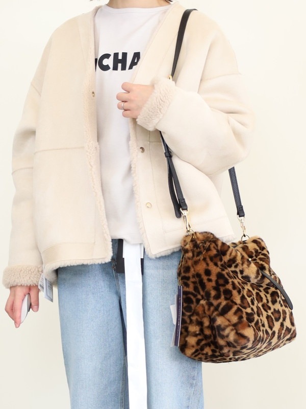 【VIOLA'dORO】エコレッキスファーターン２wayバッグ