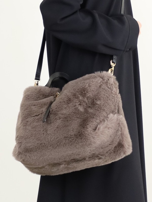 【VIOLA'dORO】エコレッキスファーターン２wayバッグ