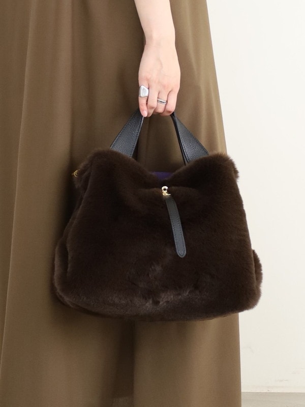 【VIOLA'dORO】エコレッキスファーターン２wayバッグ