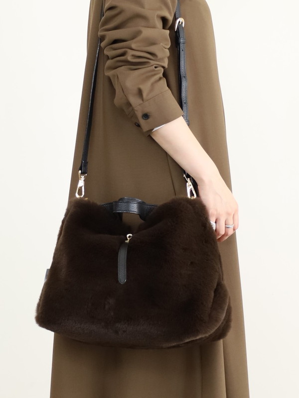 【VIOLA'dORO】エコレッキスファーターン２wayバッグ