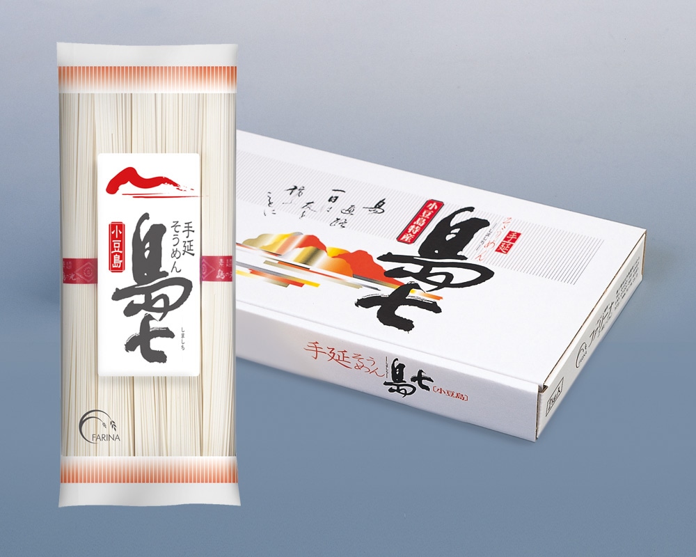 小豆島手延そうめん 島七 手延そうめん 小麦粉やうどん 各種乾麺の通販 ファリーナコーポレーション 木下製粉 直販サイト